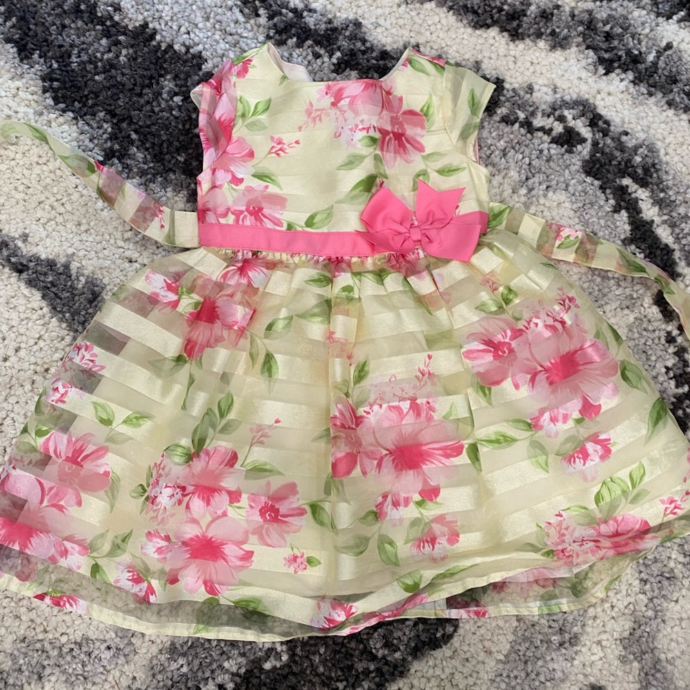 Toddlers Floral Dress